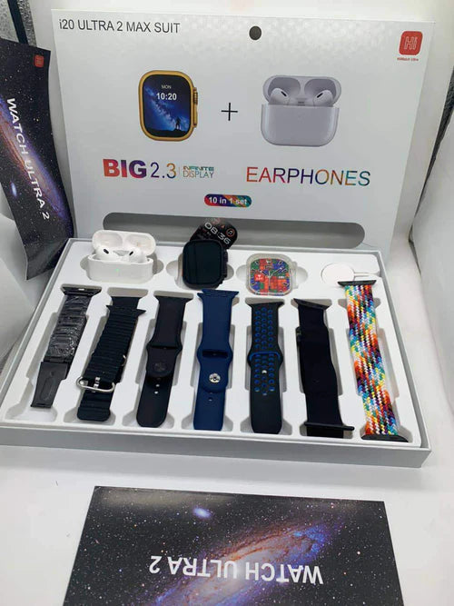 7 in 1 Ultra Watch with Airpods