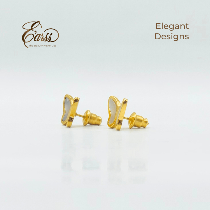 Butterfly 18K Gold Plated Earrings