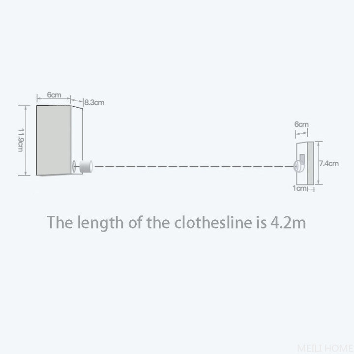 Telescopic Clothesline Rope